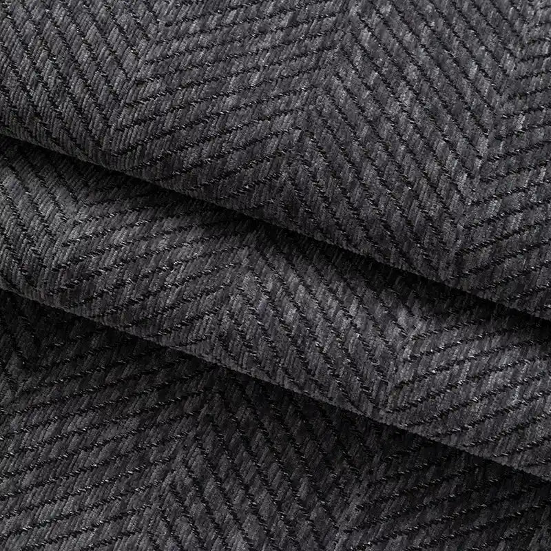 Tissus chenille à chevrons au mètre