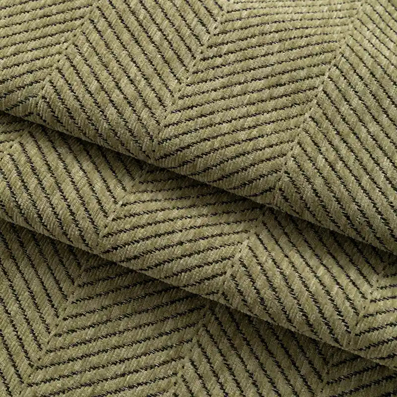 Tissus chenille à chevrons au mètre