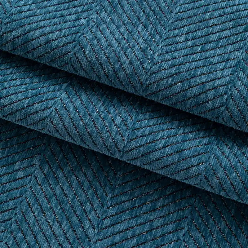 Tissus chenille à chevrons au mètre