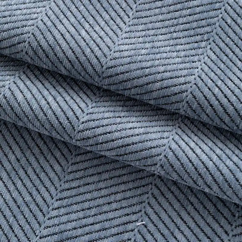 Tissus chenille à chevrons au mètre
