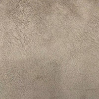 Gros plan sur le Tissu suédine imprimé au mètre de Longon Craft France : un velours suédine beige motif litchi, avec des ombres texturées et légèrement rugueuses - parfait pour les manteaux, les canapés et les projets de bricolage.