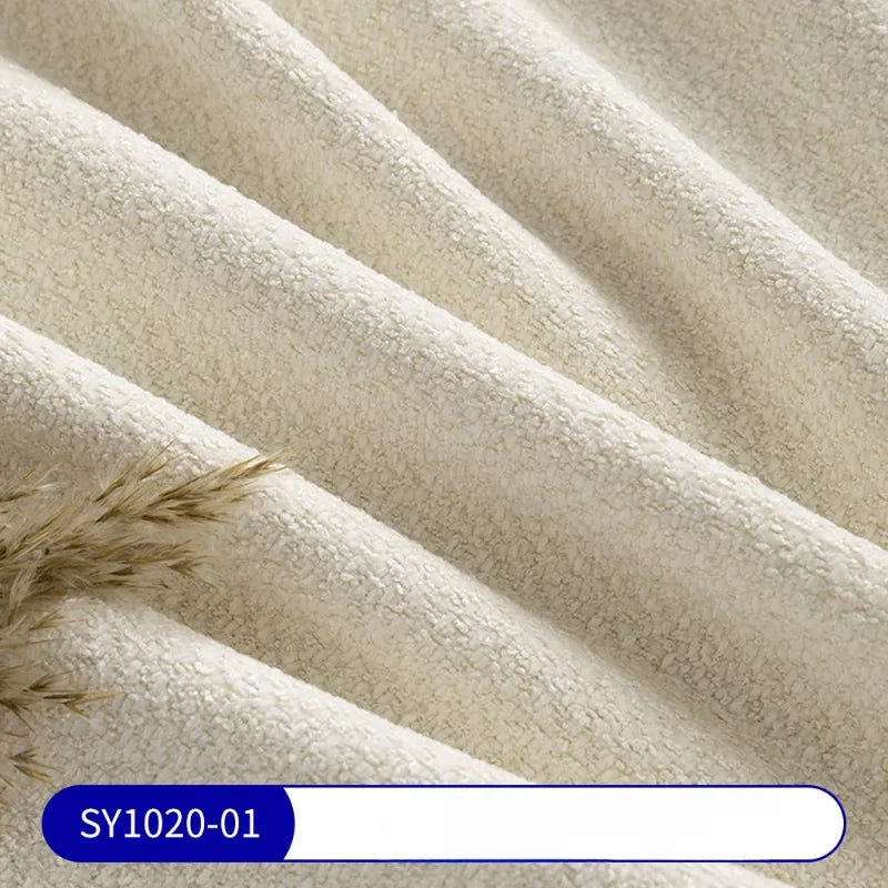 Tissu chenille à motif jacquard au mètre