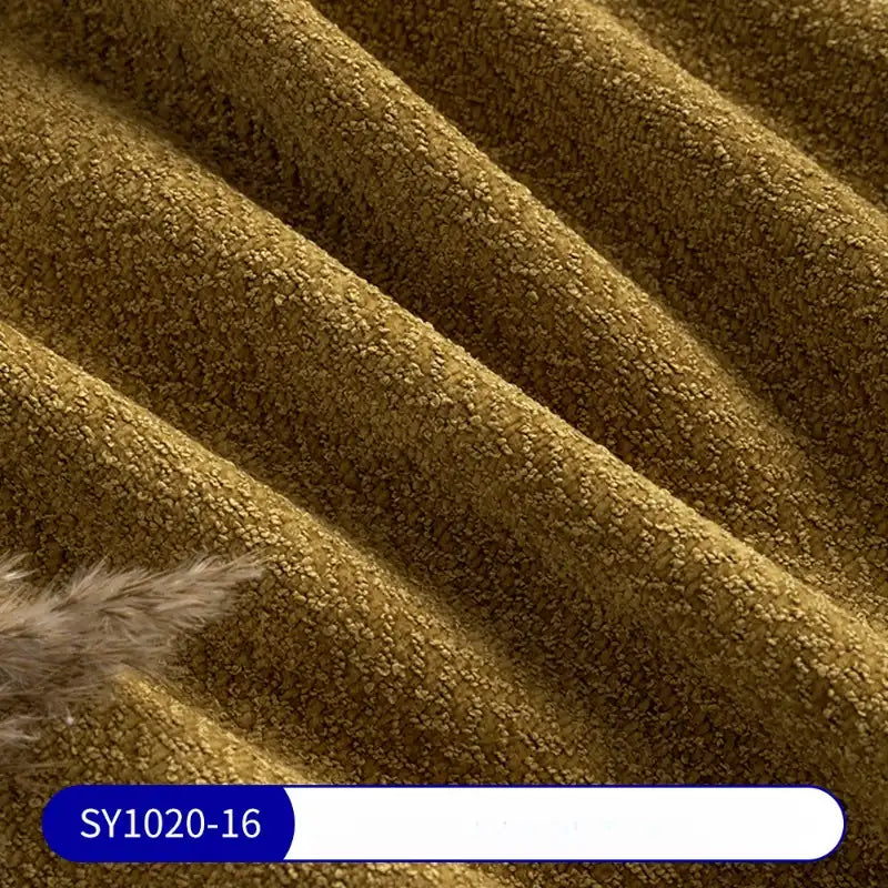 Tissu chenille à motif jacquard au mètre