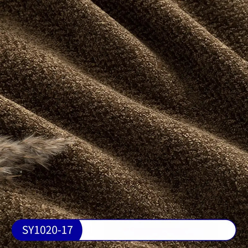Tissu chenille à motif jacquard au mètre