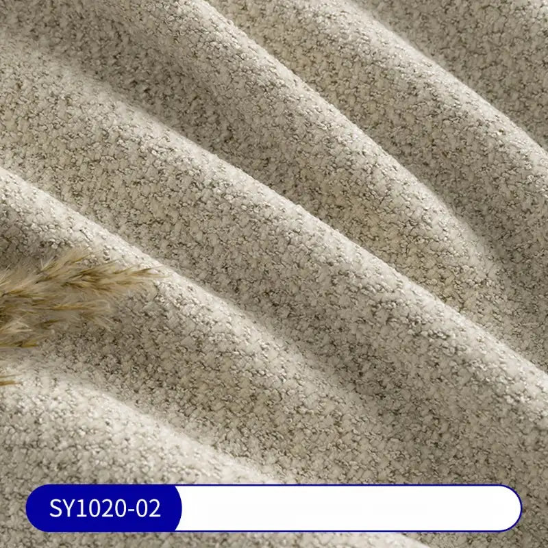 Tissu chenille à motif jacquard au mètre