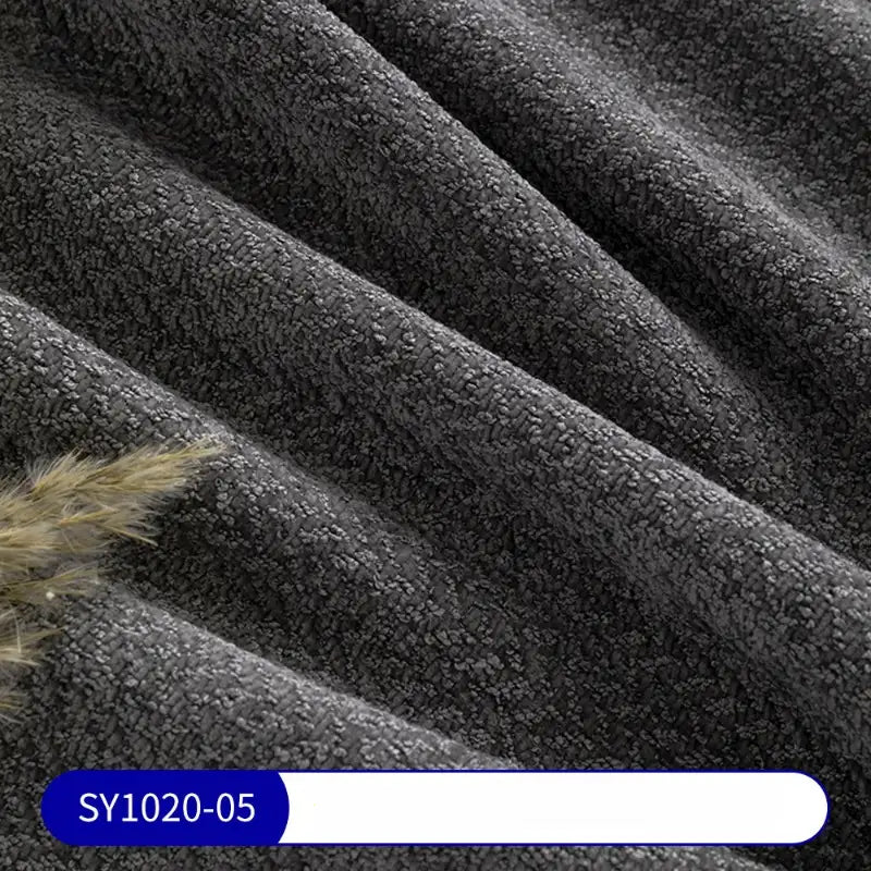 Tissu chenille à motif jacquard au mètre