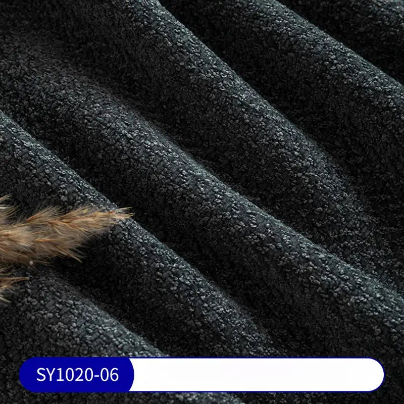 Tissu chenille à motif jacquard au mètre