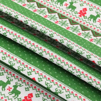 Tissu pour Noël en coton et lin au mètre