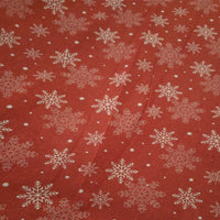 Tissu pour Noël en coton et lin au mètre