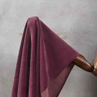 Tissu en velours mat au mètre