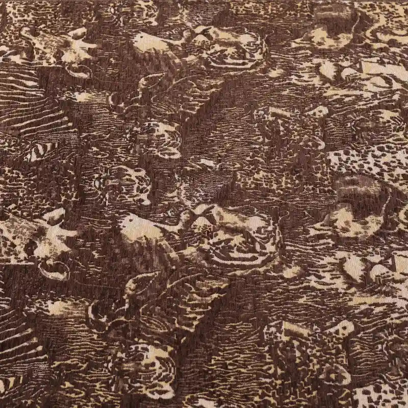 Tissu d’ameublement en chenille à motifs au mètre