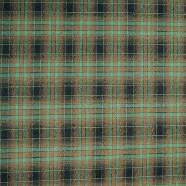 Avec son motif écossais vert, noir et marron, le Tissu flanelle mammouth à carreaux vintage de Longan Craft France est un tissu doux en polyester-rayonne, idéal comme tissu pour chemises ou pour créer des projets de vêtements douillets et élégants.