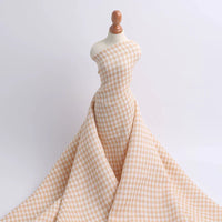 Tissu gaufré à carreaux au mètre 