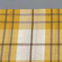 Tissu chambray à carreaux colorés au mètre