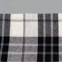 Tissu chambray à carreaux colorés au mètre