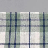 Tissu chambray à carreaux colorés au mètre