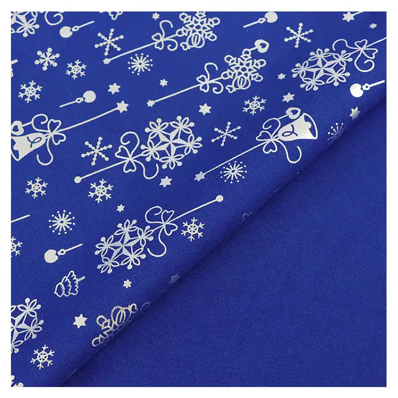 Tissu de Noël uni tissé au mètre