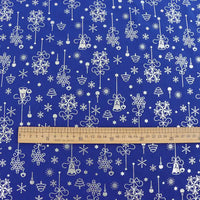 Tissu de Noël uni tissé au mètre