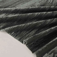 Tissu en velours froissé plissé au mètre