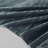 Tissu en velours froissé plissé au mètre