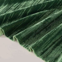 Tissu en velours froissé plissé au mètre