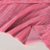 Tissu en velours froissé plissé au mètre