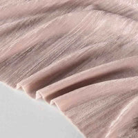 Tissu en velours froissé plissé au mètre
