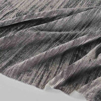 Tissu en velours froissé plissé au mètre