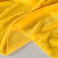 Tissu en velours froissé plissé au mètre
