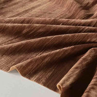 Tissu en velours froissé plissé au mètre