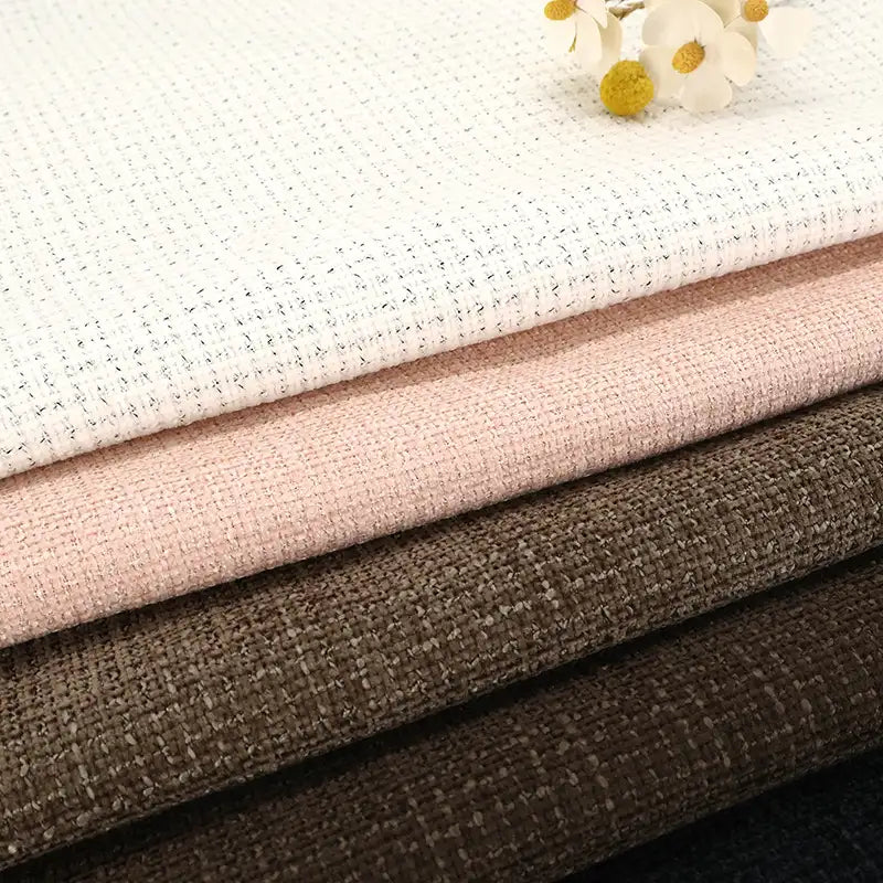 Tweed polyester‑coton au mètre