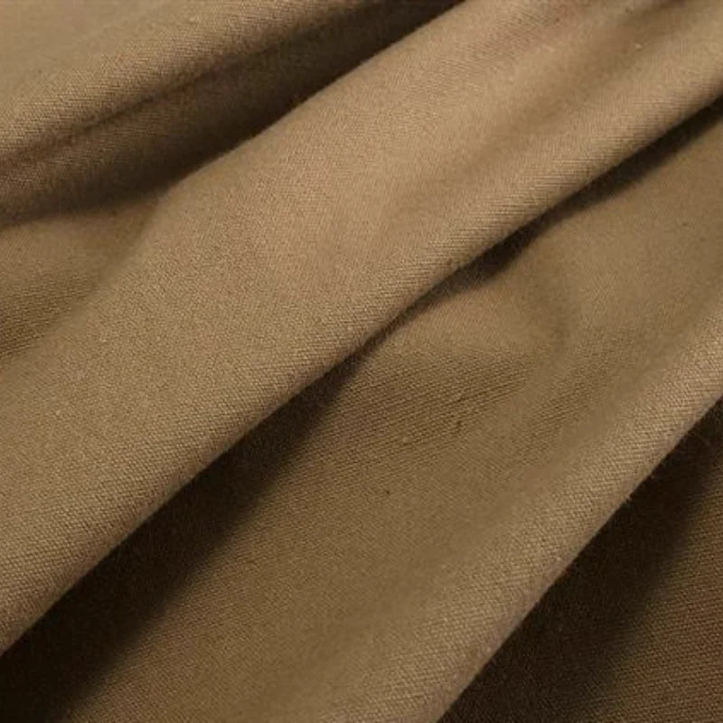 Tissu toile de coton uni au mètre