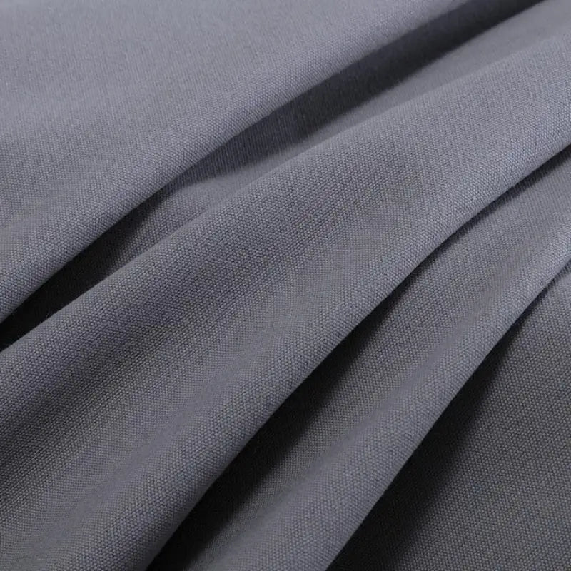 Tissu toile de coton uni au mètre