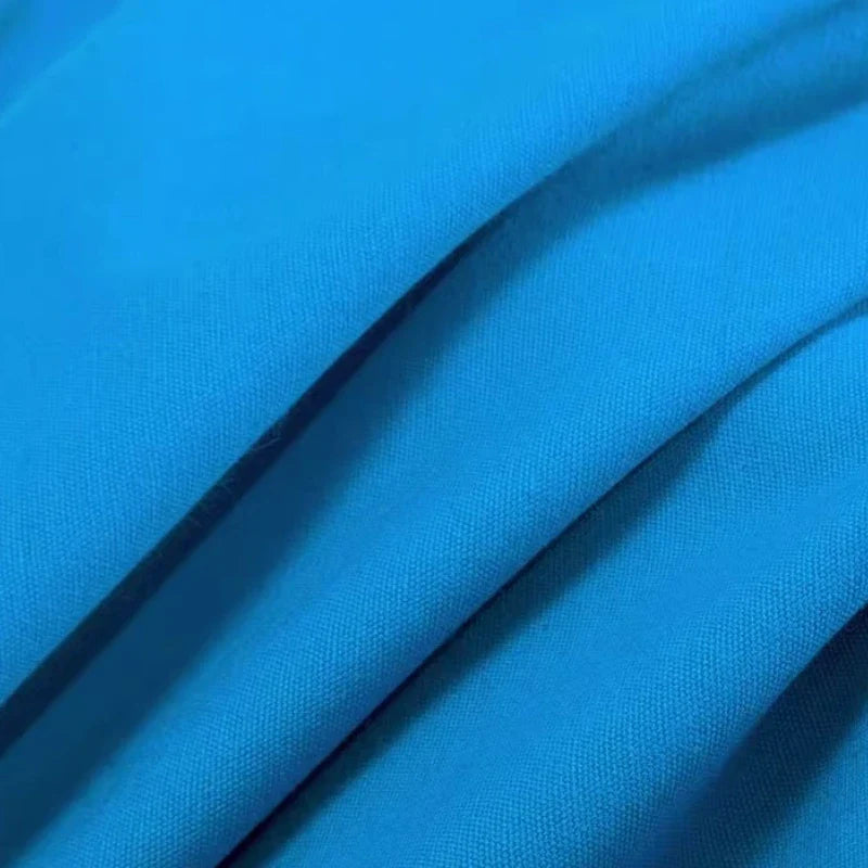 Tissu toile de coton uni au mètre