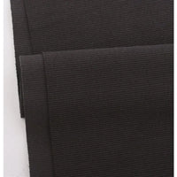 Tissu côtelé uni en coton au mètre | Maille côtelée extensible 2x2