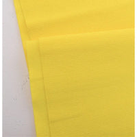 Tissu côtelé uni en coton au mètre | Maille côtelée extensible 2x2