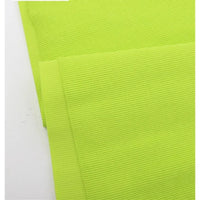 Tissu côtelé uni en coton au mètre | Maille côtelée extensible 2x2