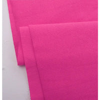 Tissu côtelé uni en coton au mètre | Maille côtelée extensible 2x2