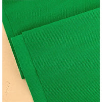 Tissu côtelé uni en coton au mètre | Maille côtelée extensible 2x2