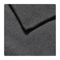 Tissu côtelé uni en coton au mètre | Maille côtelée extensible 2x2