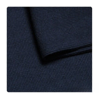 Tissu côtelé uni en coton au mètre | Maille côtelée extensible 2x2