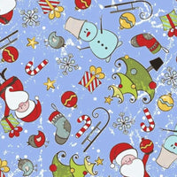 Tissu pour Noël 100 % coton au mètre