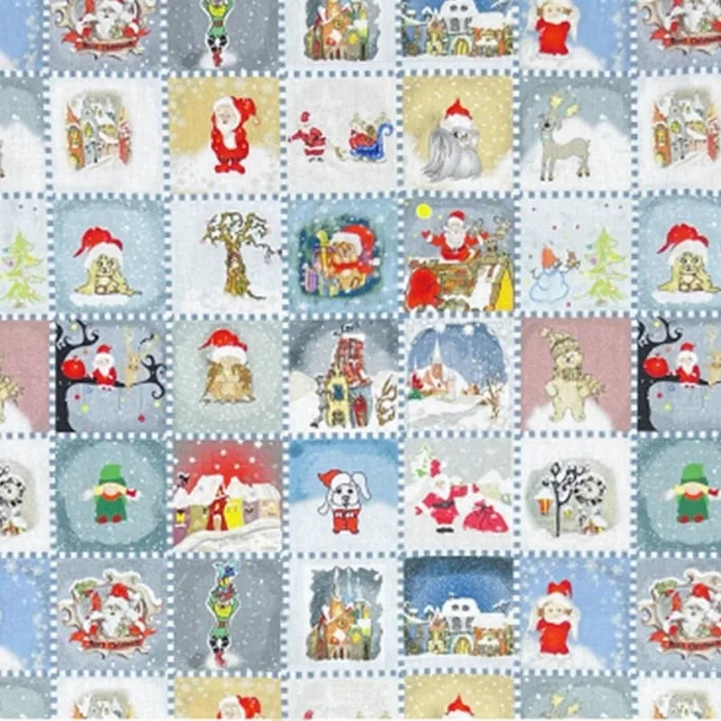 Tissu pour Noël 100 % coton au mètre