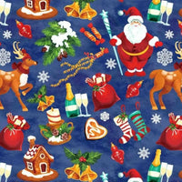 Tissu pour Noël 100 % coton au mètre