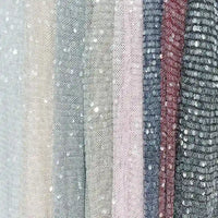 Tissu tulle à sequins au mètre