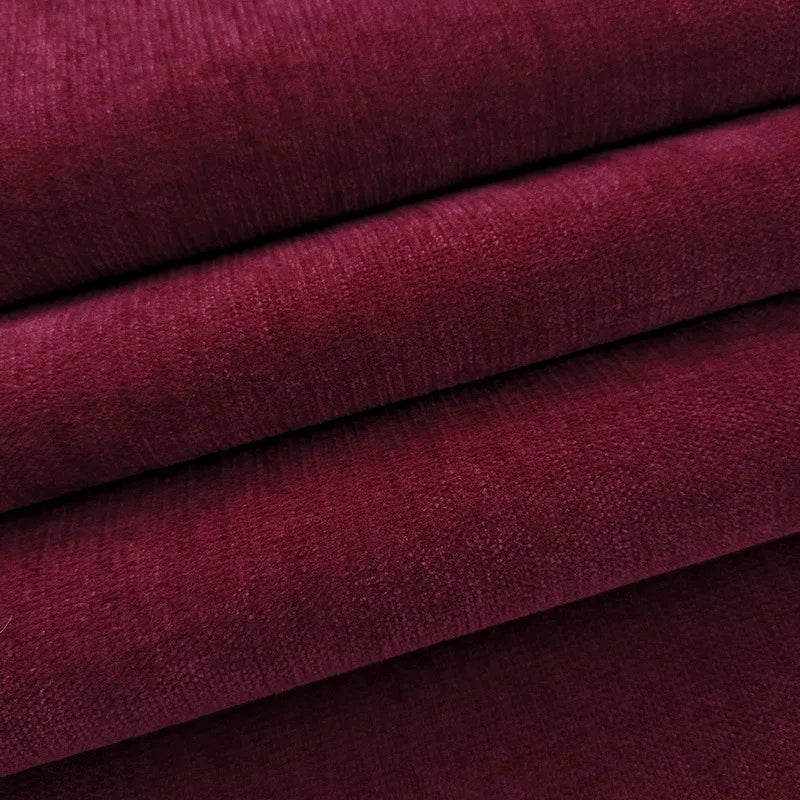 Tissu chenille canapé uni au mètre