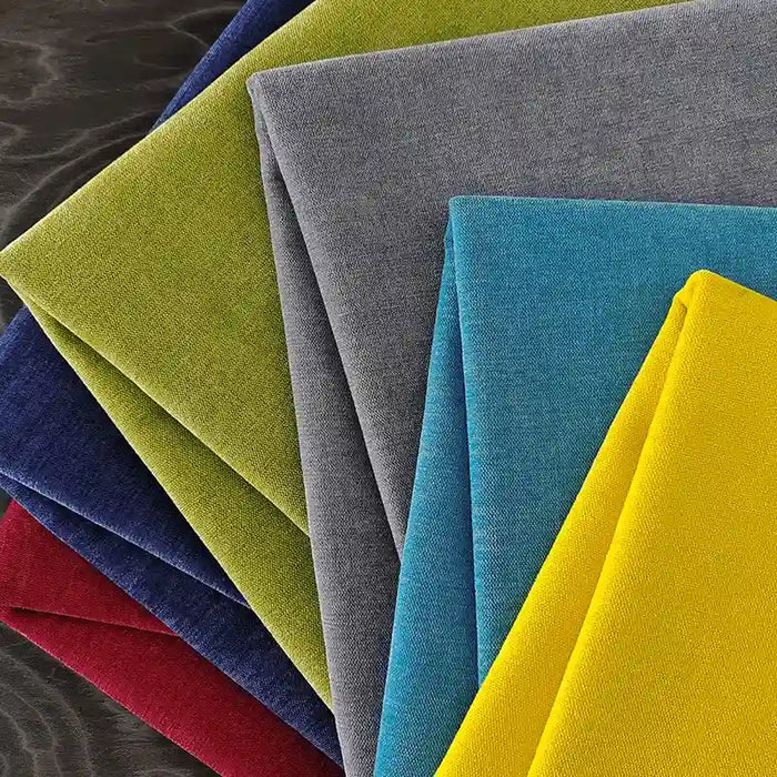 Tissu chenille canapé uni au mètre