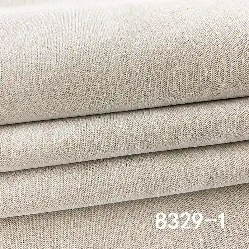 Tissu chenille canapé uni au mètre