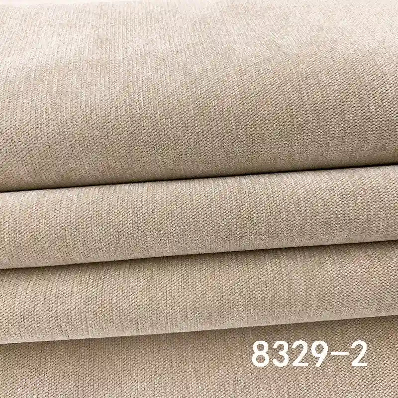 Tissu chenille canapé uni au mètre