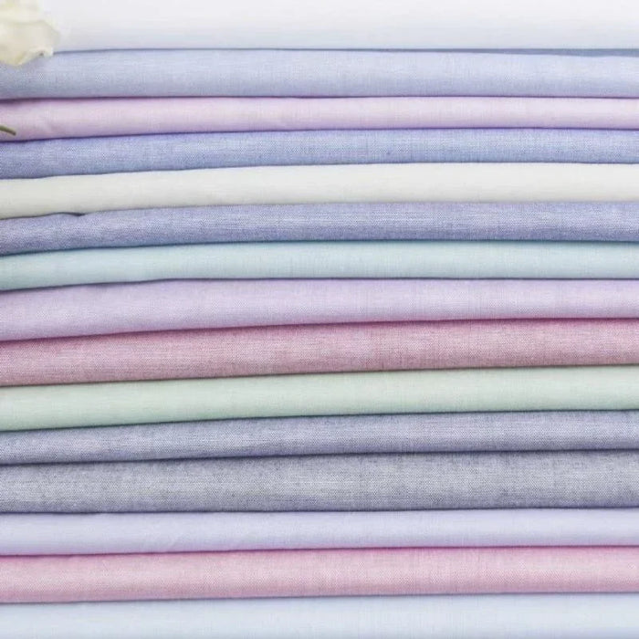Tissu oxford 100 % coton uni au mètre
